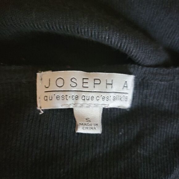 Joseph A Open Ribbed Cardigan with Grommet Details. Size S. - Picture 7 of 11